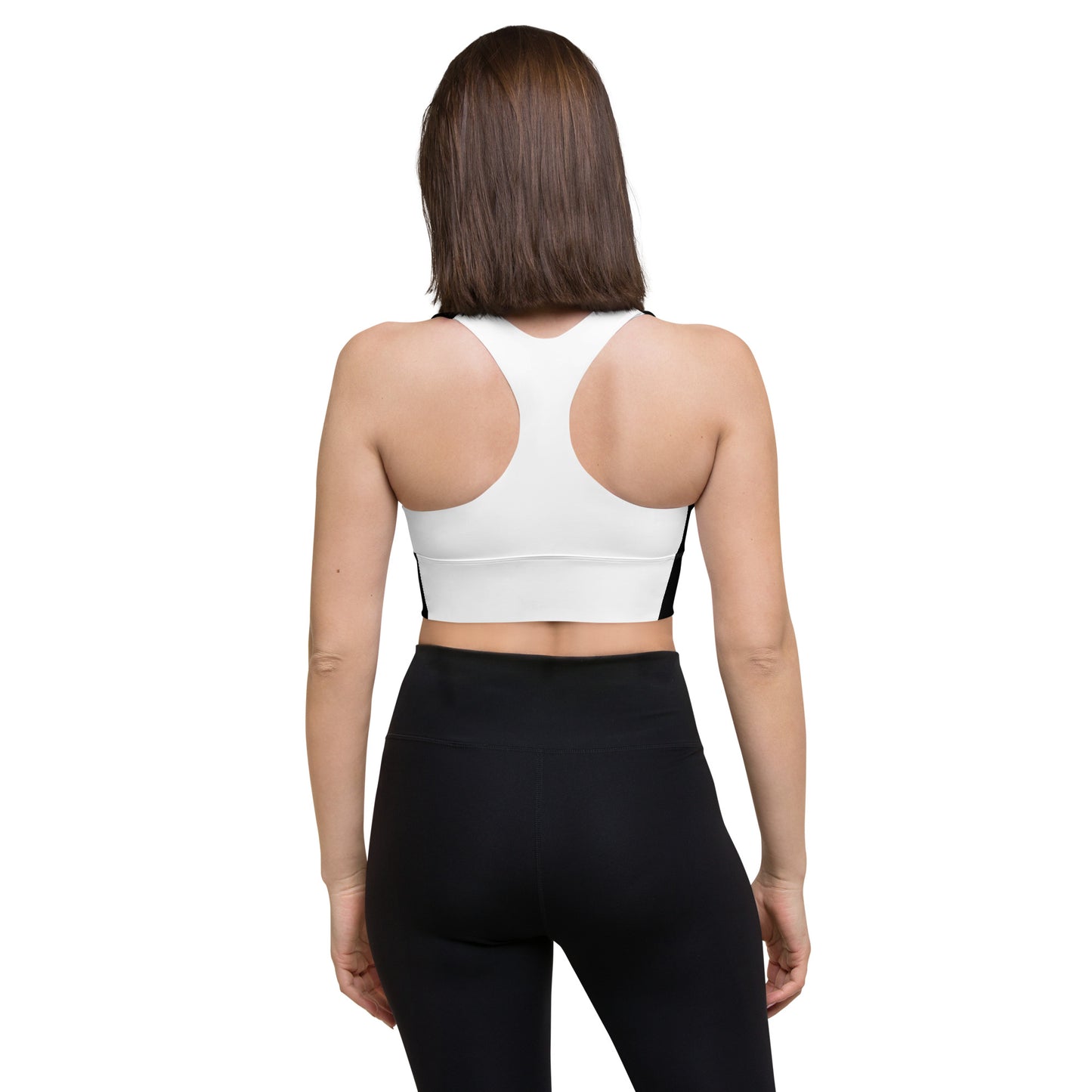 DDE8 London Longline Sports Bra: Where High Fashion Meets Athletic Elegance