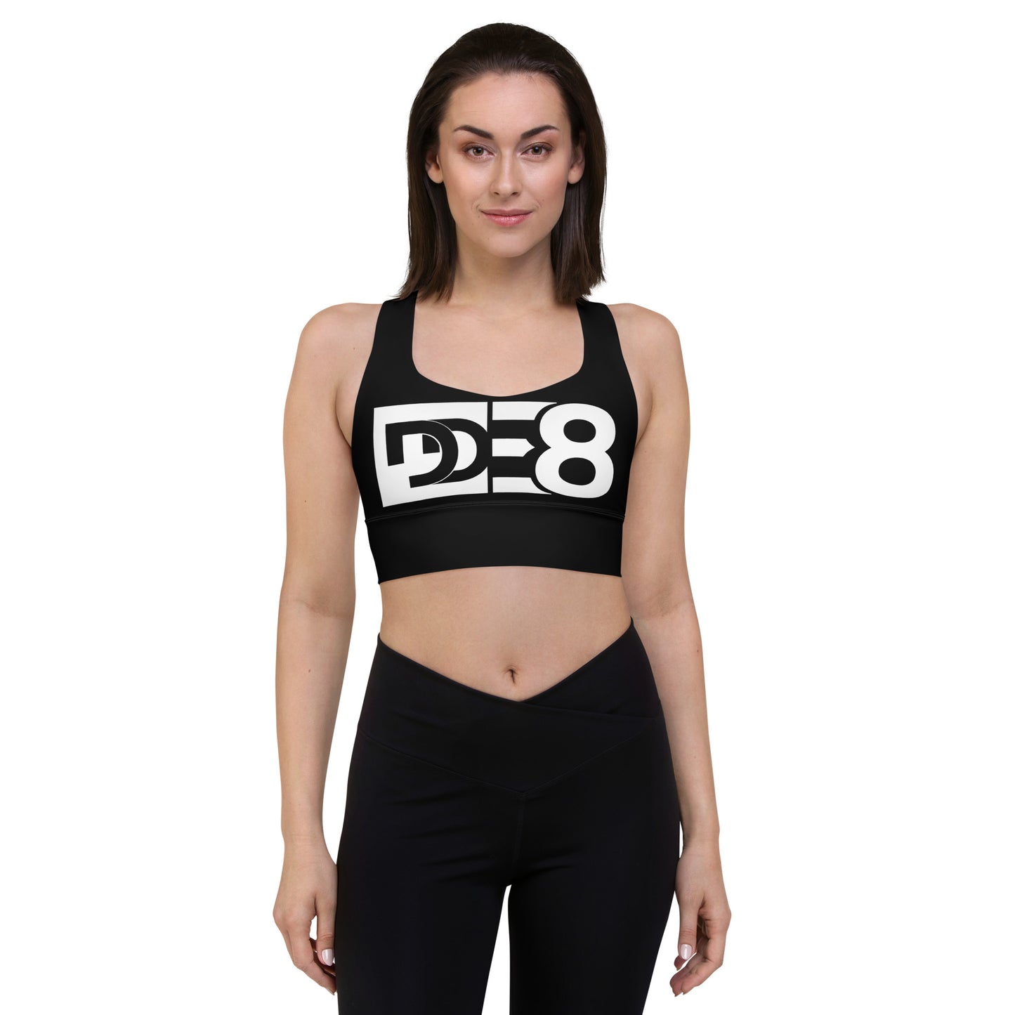 DDE8 London Longline Sports Bra: Where High Fashion Meets Athletic Elegance