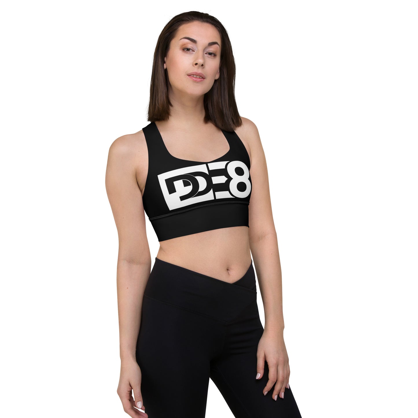 DDE8 London Longline Sports Bra: Where High Fashion Meets Athletic Elegance