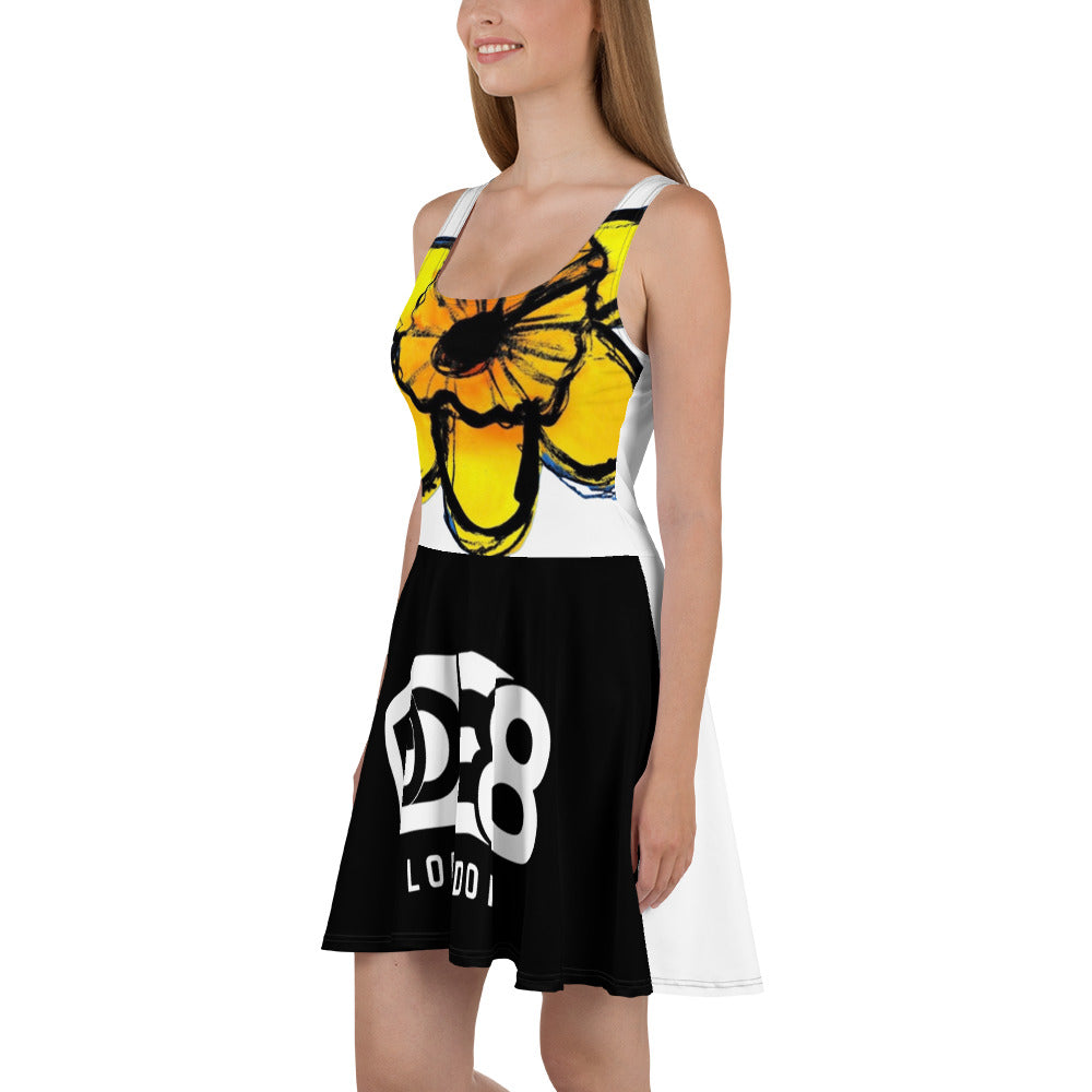 DDE8 London Bold Confidence Skater Dress: A Symbol of Elegance and Empowerment