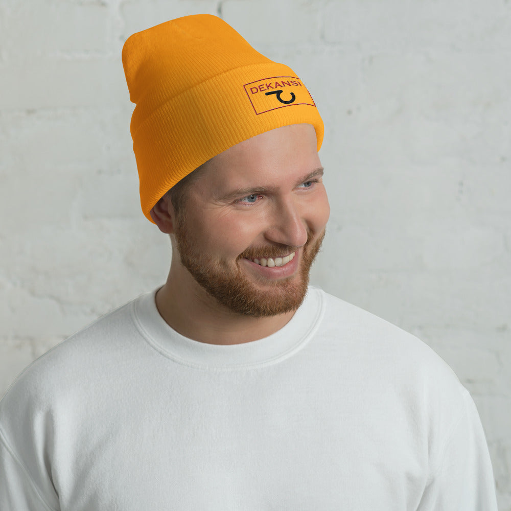 Dekansi Men's Cuffed Beanie: A Fusion of High-Fashion Sophistication and Masculine Style