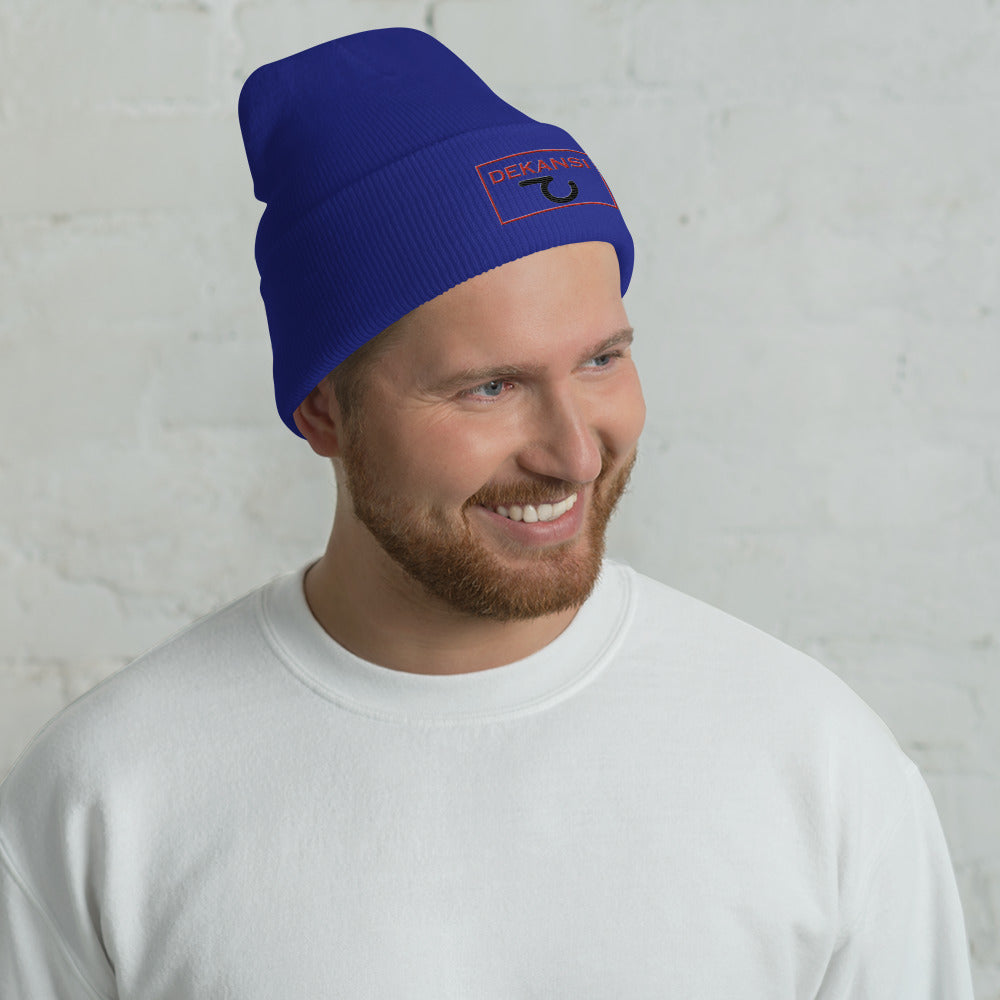 Dekansi Men's Cuffed Beanie: A Fusion of High-Fashion Sophistication and Masculine Style