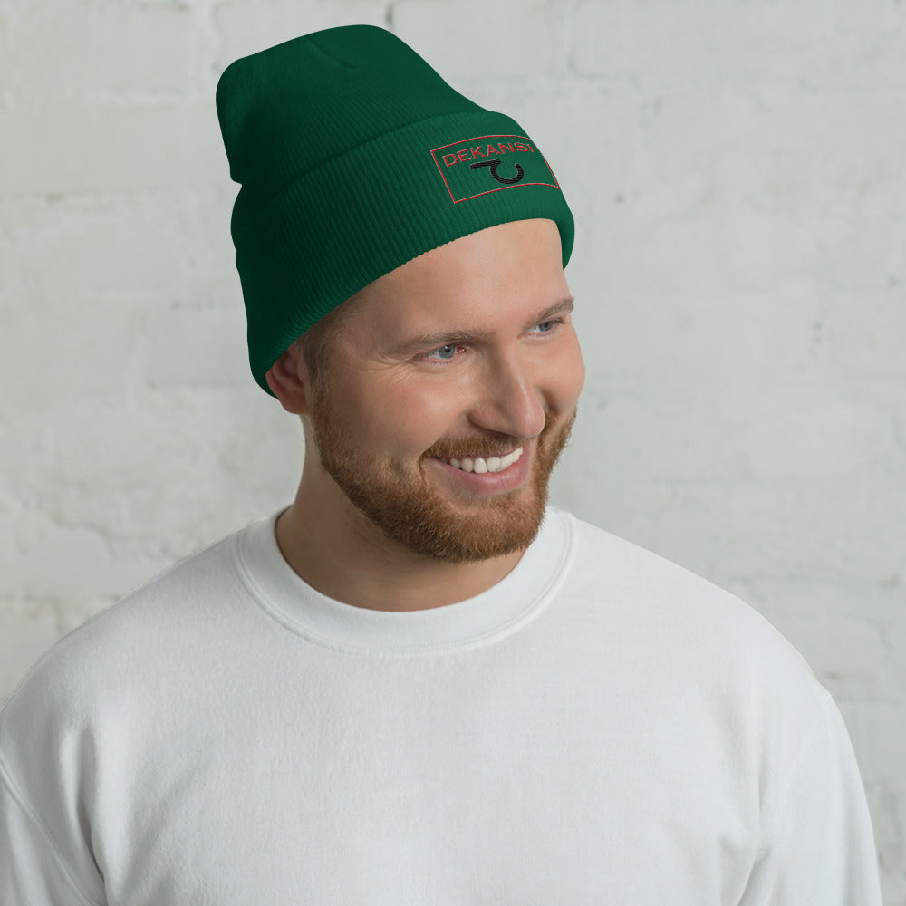 Dekansi Men's Cuffed Beanie: A Fusion of High-Fashion Sophistication and Masculine Style