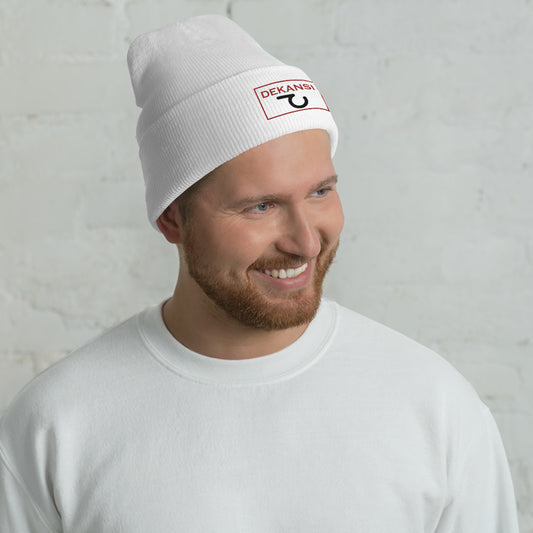 Dekansi Men's Cuffed Beanie: A Fusion of High-Fashion Sophistication and Masculine Style